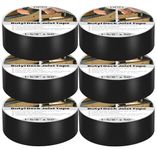 6 Pack Deck Joist Tape for Decking,1 5/8" X 50' Butyl Joist Tape for Flashing,Deck Joists Tape for Beams,Protect Butyl Joist Seal Deck Tape, Deck Tape Joist Butyl