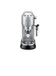 De'Longhi EC685M Dedica DeLuxe Pump Espresso Machine with Premium Adjustable Frothing Wand, in stainless steel