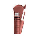 NYX Professional Makeup Butter Gloss, Silky smooth non-sticky formula lip gloss, Praline, 8mL