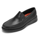 Rockport Mens Palmer Venetian, Black, 8.5 Wide