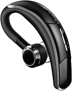 Auricolare Bluetooth 4.1 con CVC 6.0 Microfono, CSR Chip e Catturare Voce Chiara, 4 Tasti, Cuffia Bluetooth Senza Fili Regolabile 180°