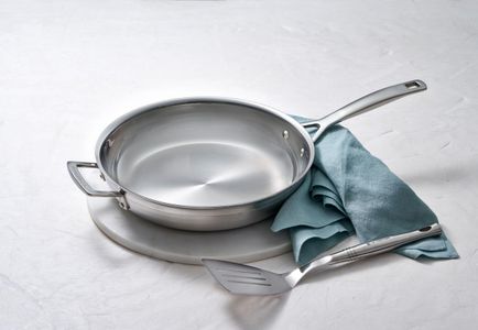 Le Creuset 3-Ply Frying Pan, 28cm – Stainless Steel Non-Stick