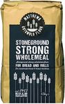 Matthews Cotswold Traditional Stoneground Strong Wholegrain Flour | 14.5% Protein | Specialty | Artisanal | Milled in Britain (1.5kg Bag (Single Bag))