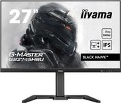 iiyama GB2745HSU-B1 27" IPS Gaming, G-Master Black Hawk, FreeSync, 1920x1080, 100Hz, 250cd/m², HDMI, DisplayPort, 1ms (MPRT), Speakers, USB-HUB 2X 2.0, Black Tuner. 15cm Height Adjustable