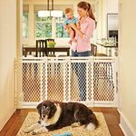 MYPET North States Supergate Extra-Wide Gate, Ivory