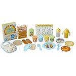 Melissa & Doug Mine to Love Mealtime Play Set (Doll Feeding Accessories, 24 Pieces, Great Gift for Girls and Boys - Best for 3, 4, 5, 6, and 7 Year Olds)