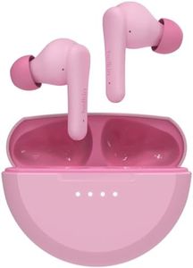 Belkin SoundForm Nano 2 Auricolari Bluetooth per bambini con microfono, batteria di 28 ore, volume sicuro di 85 dB, resistenza all'acqua (IPX5), auricolari Bluetooth per iPhone, iPad, Galaxy - Rosa