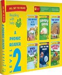 All set to Read- A Phonic Reader- Level 2- PHONICS READERS- 6 books in a Box: Box set