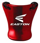 Easton PRO Catchers Mask Throat Guard | 2020 | Durable and Adjustable Nylon Ties for Customized Fit | Attaches to Hockey Style and Traditional Catcher Helmets + Masks