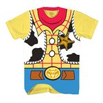 Disney Toy Story Sheriff Woody Cowboy Costume Adult T-Shirt