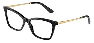 Dolce & Gabbana DG 3347 Black 56/16/145 women Eyewear Frame, Black, 56