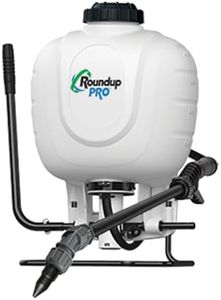 Roundup 190314 Backpack Sprayer for Fertilizers, Herbicides, Weed Killers & Insecticides, 4 Gallon, White