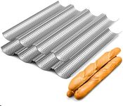 2 Pack Nonstick Perforated Baguette