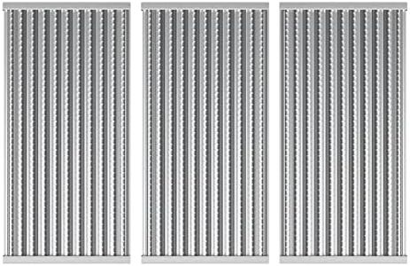 BBQ-PLUS Infrared Grill Emitter Plate for Charbroil Grill 463242515, 463367016, 463242516, 466242515, 466242615, 463243016, 463367516, 466242516, 466242616, 463346017, Stainless Steel, 3 Pack