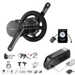 BAFANG 750W Mid Drive Kit Upgrade Version BBS02B Mid Drive Motor Kit with P860ML Display, 20Ah Downtube G80 Battery, Ebike Conversion Kit for 68-73MM Bottom Bracket Mountain Bike, Recumbent Trike