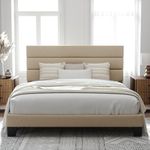 Allewie King Size Platform Bed Fram