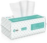 Ditoi Disposable Face Towel, Soft Face Towels,Thicker Facial Tissue for Skin Care, Makeup Remover Dry Wipes, Face Towelettes for Cleansing, 7.8"×8.7"