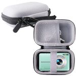 WERJIA Hard EVA Travel Case for Canon PowerShot ELPH 180 ELPH 190 Digital Camera (Carrying case, Grey)