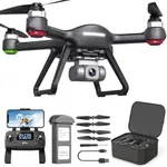 Holy Stone HS700E 4K UHD Drone with EIS Anti Shake 130 FOV Camera for Adults, GPS Quadcopter with 5GHz FPV Transmission, Brushless Motor, Easy Auto Return Home, Follow Me and Outdoor Carrying Case