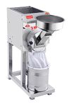 Budhrani® by Master Machines 3 HP Fully Automatic Commercial 2 in 1 Pulverizer Silver Stainless Steel Aata Chakki/Flour Mill/Aata Maker/Masala Heavy Duty Grinder