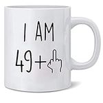 Funny 50th Birthday Gift for Women Men Cup 1973 Dad Mom Turning 50 Year Old Birthday Gifts for Her Him Gag Gift for Brother Sister Aunt Uncle Great Anniversary Xmas Gift for Mom Dad Husband Wfe Coffee Mug 11oz