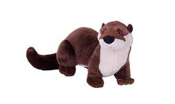 Wild Republic Cuddlekins Eco Mini River Otter, Stuffed Animal, 8 Inches, Plush Toy, Fill is Spun Recycled Water Bottles, Eco Friendly