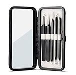 Pete & Pedro Acne & Blackhead Remover Skin Care Tool Set For Men & Women - 5 Piece Pimple Popper Kit + Mirror! | Removal Of Whiteheads, Zits, Black Heads, Comedone Extractor | As Seen on Shark Tank