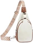 CLUCI Crossbody Bag, Sling Bag for Women, Crossbody Bags for Women, Sling Bag Crossbody, Leather Sling Backpack Trendy Travel Hiking Cycling