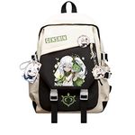 JOKBEN Genshin Impact Backpack Nahida Cosplay Backpack Business Travel Laptop Backpack School Bag One Gift