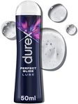 Durex Perfect Glide, Silicone Based Lube, 50ml, Condom Compatible, Non Drying, Long Lasting Formula, Silky Smooth Feel, Quality Ingredients, Lubricant