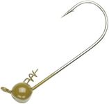 Owner 5151GP-044 Shaky Head Hook, 1/4-Ounce, 4/0-Size, 4-Pac