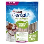 DentaLife ActivFresh Dog Treats for Small/Medium Breed Dogs - 439 g Pouch (1 Pack)