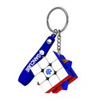 GAN 330 Cube Key Ring 3x3 Speed Cube Keychains Mini Cube, Christmas New Year Gift Stocking Stuffer for Kids Teens Adults, 1.2 Inch (Standard Version)