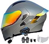 Motorcycle Bluetooth Helmets,Flip U