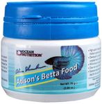 Ocean Nutrition Betta Pellets - Premium Betta Fish Food, High Protein (41.5%), Natural Ingredients, Color Enhancer, No Water Clouding, Ideal Betta Food for All Bettas - 2.65 oz (75 g)