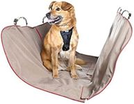 Kurgo Heather Hammock, Dog Car Seat Protector, Waterproof & Stain-Resistant, Secure Fit, Nutmeg