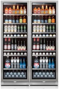Ca'Lefort 48 inch Tall Beverage Fridge, 762 Can Beverage Refrigerator