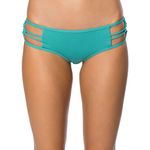 O'Neill Womens Malibu Solids Macrame Hipster Bottom Large Aloe