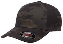 Flexfit Delta Seamless Carbon Cap, Multicam Black, Large-X-Large