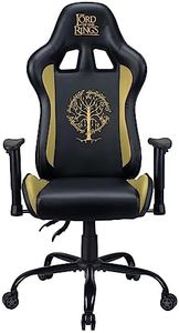 Subsonic Lord of the ring Official Ergonomic Gamer Chair Adjustable Back and Armrests Officially licensed adult gaming chair