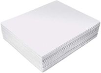 Better Office Products White EVA Foam Sheets, 30 Pack, 2mm Thick, 9 x 12 Inch, by, White Color, for Arts and Crafts, 30 Sheets Bulk Pack