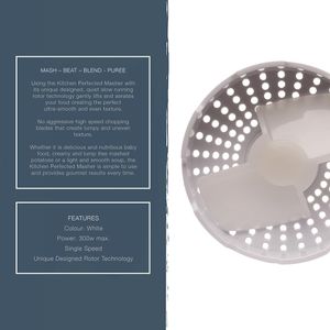 KitchenPerfected Electric Potato Masher – Handheld Food Mixer