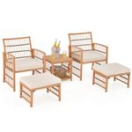 5 Piece Conversation Patio Set