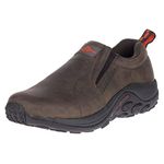 Merrell Men's, Jungle Moc Leather SR Work Shoe - Wide Width Espresso 8.5 W