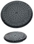 Clark-Drain CD 452 Polypropylene Dual Locking Circular Manhole Cover 550 Millimetre Diameter