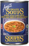 Amy's Organic Quinoa, Kale & Red Lentil soup (Vegan) 398ml 398 milliliter