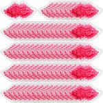 TrelaCo 60 Pcs Lip Ice Pack Bulk Gel Ice Pack Reusable Boo Boo Ice Packs Ice Bag for Injuries Lip Shape Mini Ice Pack Cold Compress for Headaches Tired Eyes Swelling Teeth Pain Relief(Pink)