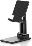 ARZOPA Cell Phone Stand Angle Height Adjustable Phone Holder for Desk, Foldable Phone Stand, Compatible with iPhone, iPad, Surface Pro, Portable Monitor 7" - 15.6"