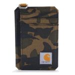 Carhartt Men's Carhartt Nylon Duck Slim Front Pocket Wallets, Blind Duck Camo, One Size