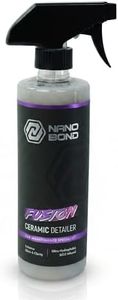Nano Bond Hydrophobic Spray Ceramic Detailer - SiO2 Coating for Cars, RVs, Boats, Motorcycles, & ATVs, Headlight Restoration Kit Included, Professional Grade Sealant, Made In USA, 16 Fl Oz